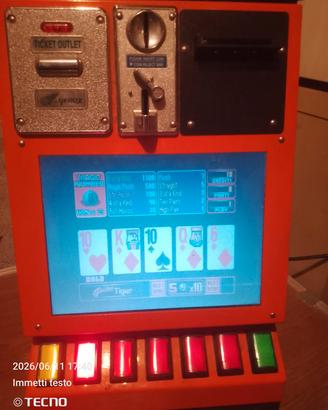 macchina per gioco vintage