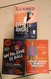 pacchetto di 3 libri romance