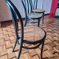 sedie stile Thonet fine 1800