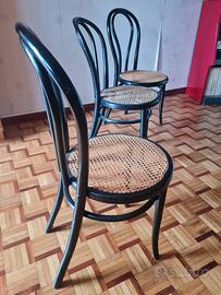 sedie stile Thonet fine 1800