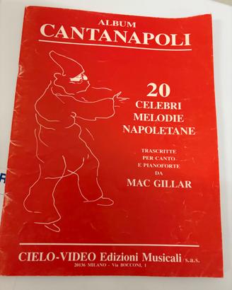 ALBUM CANTANAPOLI – 20 MELODIE NAPOLETANE