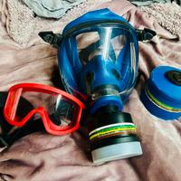 Maschera respiratore SPASCIANI TR2002 + 2 filtri