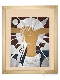 Serigrafia Crocifissione Don Renato Laffranchi
