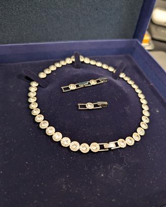 Collana Swarovski originale con cristalli 