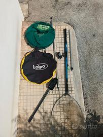 Set canna da pesca bolognese Shimano e accessori