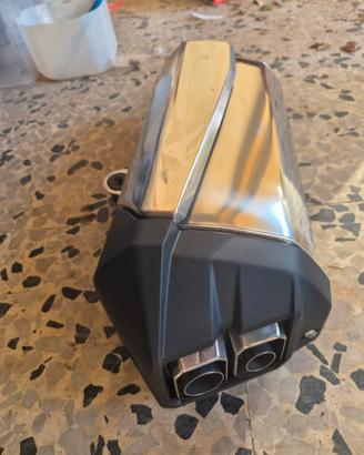 scarico originale africa twin 1000