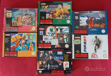 8 videogiochi per Super Nintendo