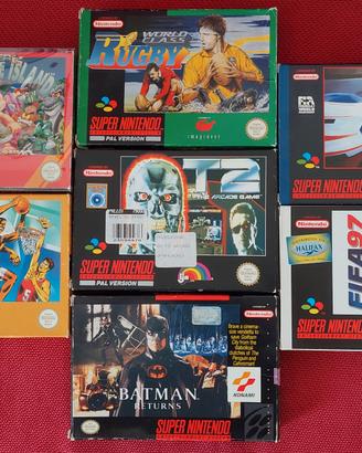 8 videogiochi per Super Nintendo