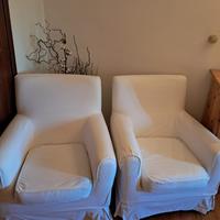 Coppia di poltrone ikea ektorp