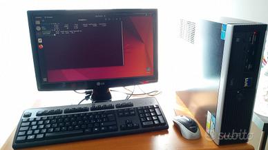 PC Desktop i3 RAM4GB HDD500GB Linux + Monitor