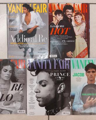 Set di 5 numeri di Vanity Fair Italia 2009-2025