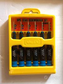 Valex Set cacciaviti TORX Valex da T5 a T10