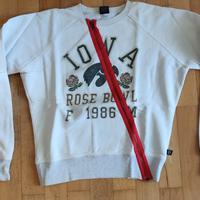 Felpa Bianca Franklin & Marshall Taglia S/M