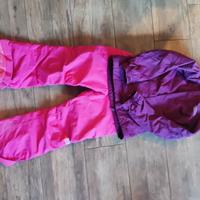 completo sci snowboard  the North face 6 anni