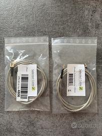 2 Cavi GND Hi-End per giradischi