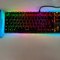 Kit Gaming Meccanica Aukey + Mouse Logitech G203