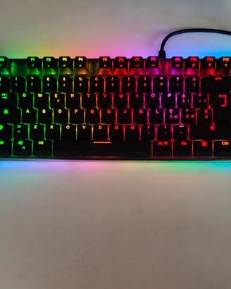 Kit Gaming Meccanica Aukey + Mouse Logitech G203