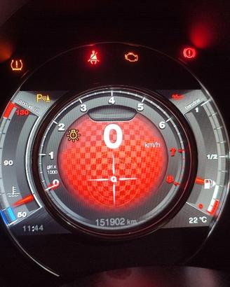 Contachilometri TFT 500 Abarth 695 biposto