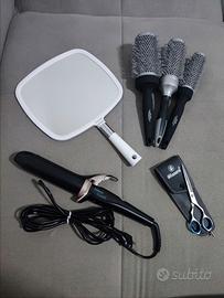 Set Parrucchiere - Con Arricciacapelli e Spazzole