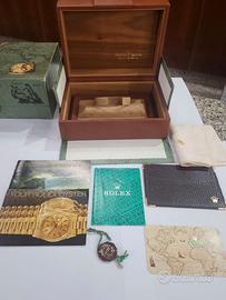Rolex scatola originale Submariner Oro