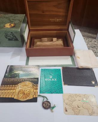 Rolex scatola originale Submariner Oro