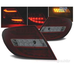 FANALI MERCEDES CLASSE C W204 SEDAN 07-11 BAR LED 