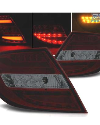 FANALI MERCEDES CLASSE C W204 SEDAN 07-11 BAR LED 
