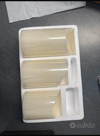 candele finte set 3 candele a fiamma tremolante