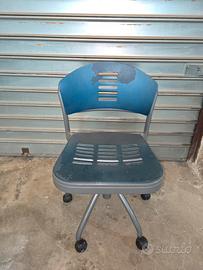 KARTELL sedia girevole Mauna Kea Blu