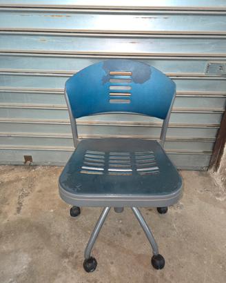 KARTELL sedia girevole Mauna Kea Blu