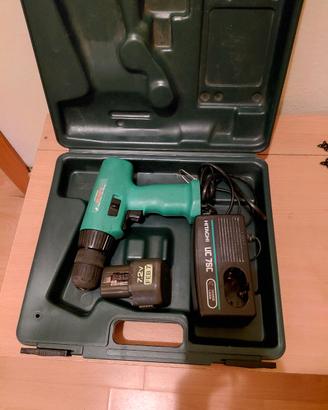 Avvitatore Hitachi 7.2V con batteria da sostituire