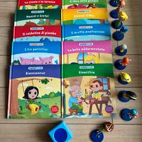 Audiofiabe Hachette. 10 libri + statuine + speaker