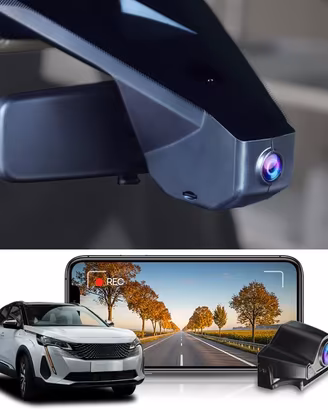 Nuova DashCam Front  + Rear  Peugeot 3008/5008