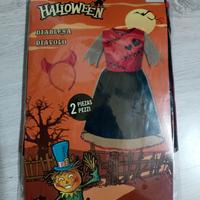 vestito da diavolo 7-10 anni