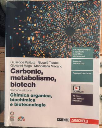 Carbonio, metabolismo, biotech ISBN 9788808899835