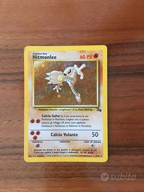 Pokemon, Hitmonlee, Fossil, 7/62