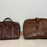 Valigie vintage in vera pelle anni 50