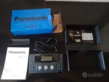 panasonic player vwec1e completo di custodia cavi