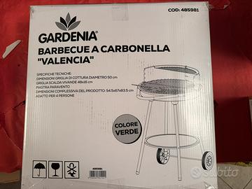 Barbecue a carbonella Gardena NUOVO sigillato