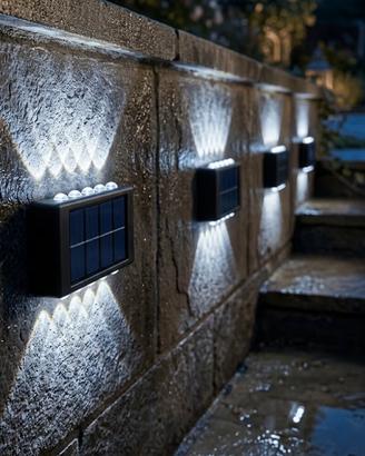 Luci da esterno ad energia solare 10Led