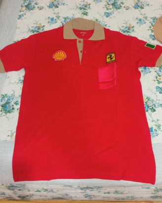 2 magliette della ferrari