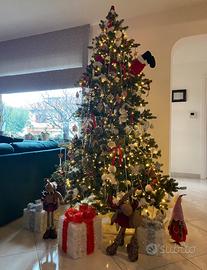 Albero di Natale Realistico completo