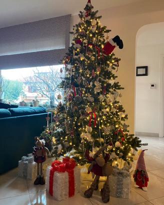 Albero di Natale Realistico completo
