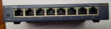 Switch TP-Link TL-SG108 8 porte gigabit