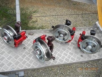 Fiat 500 e fiat 126 kit freni disco anteriori-post