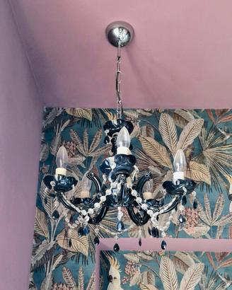 Lampadario e applique in stile neoclassico