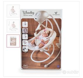 Cangaroo WOODSY sdraietta dondolo per neonato.