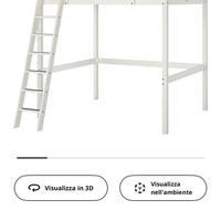 struttura per letto a soppalco 140x200