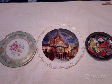 3 Piatti da collezione Rosenthal e Couleuvre