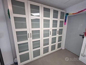 Armadio Scarpiera IKEA PAX 250x237x38 - 5 ante